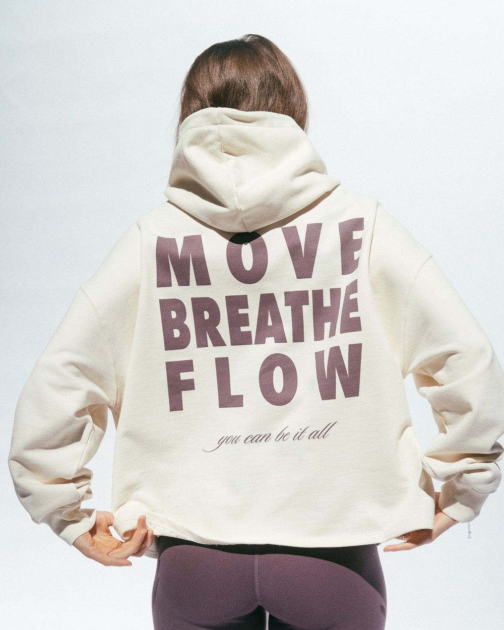 Move & Breathe Hoodie - Creme