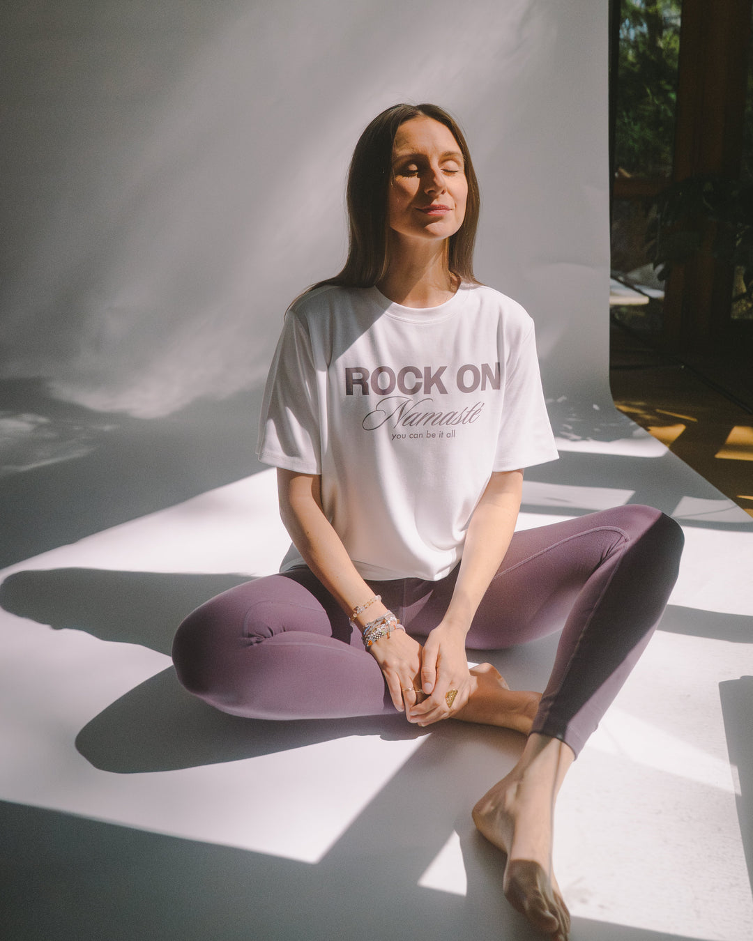 Rock On T-Shirt - Off White