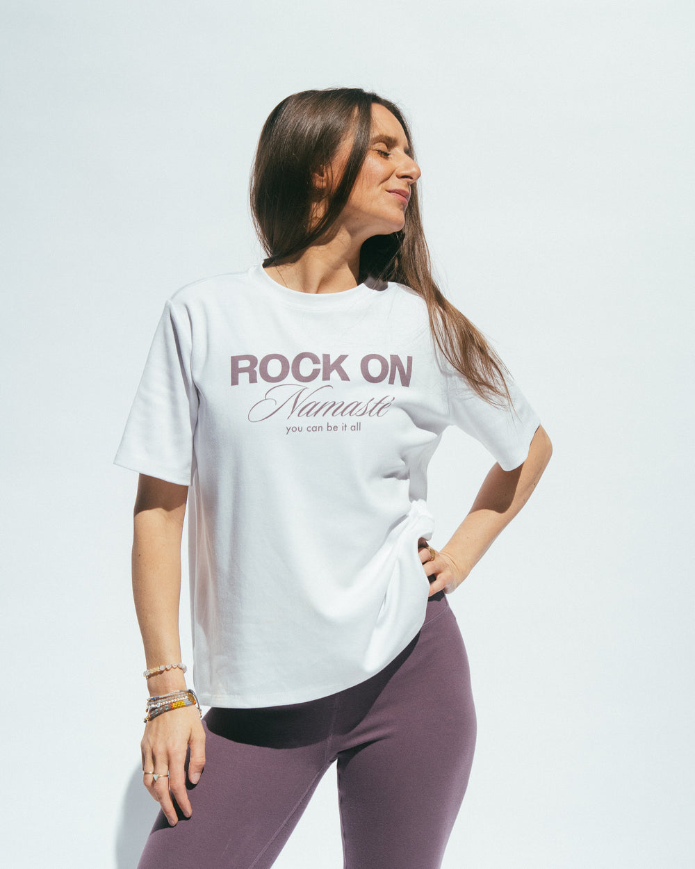 Rock On T-Shirt - Off White