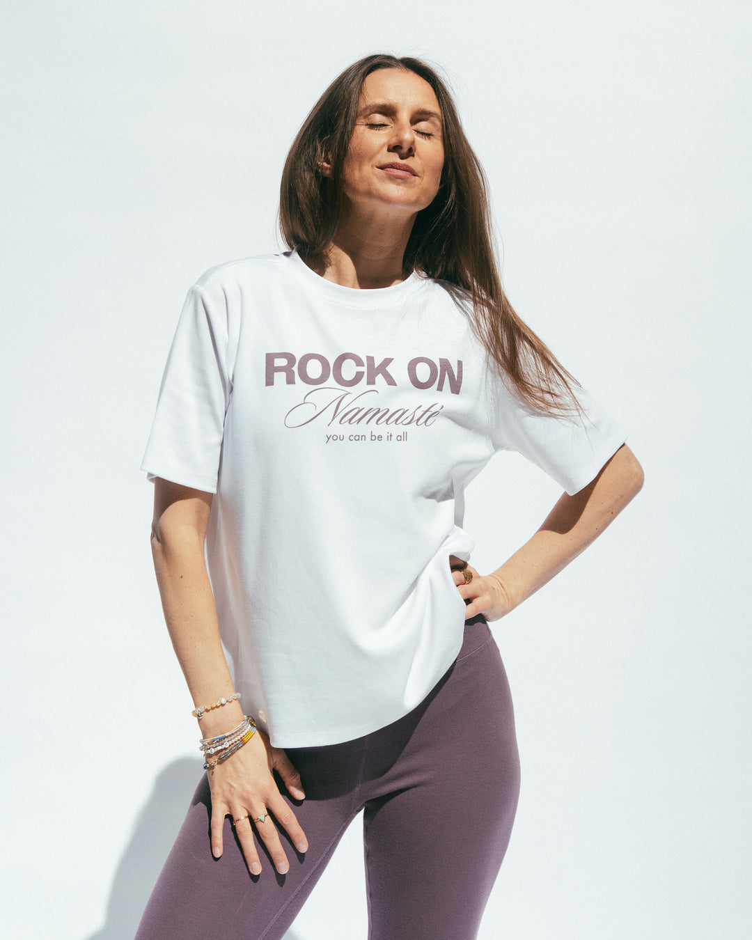 Rock On T-Shirt - Off White