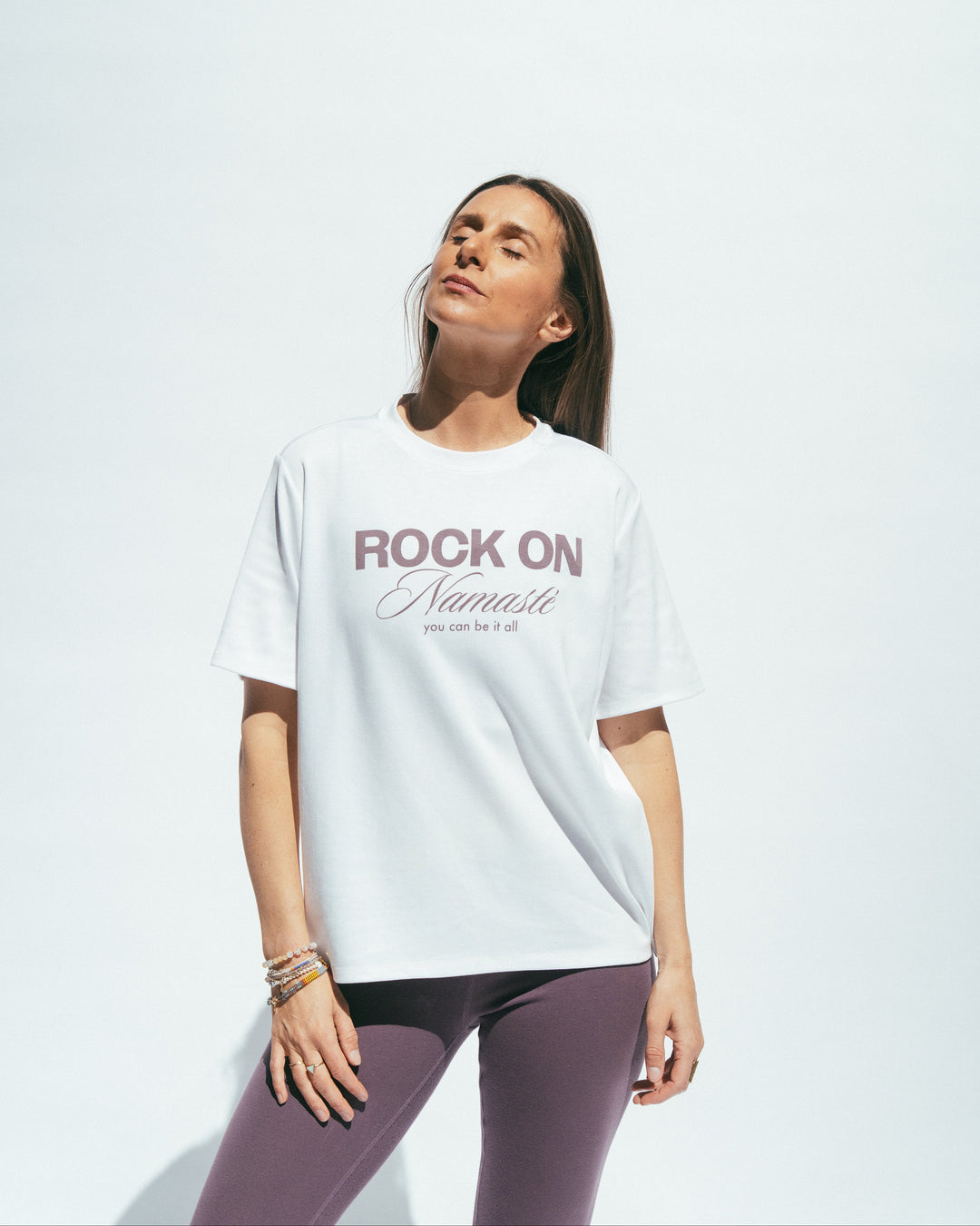 Rock On T-Shirt - Off White