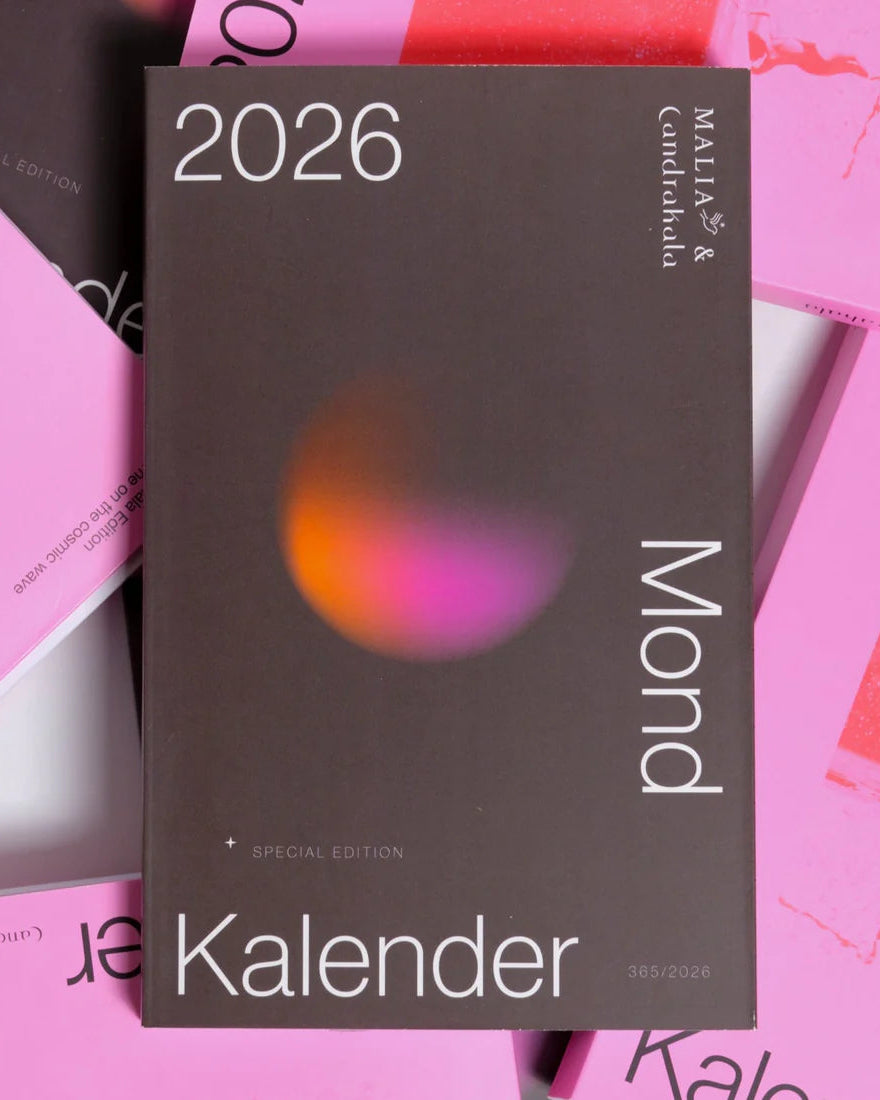 Candrakala X Malia: Mondkalender 2026 (Special Edition in limitierter Auflage mit Laura Malina Seiler)
