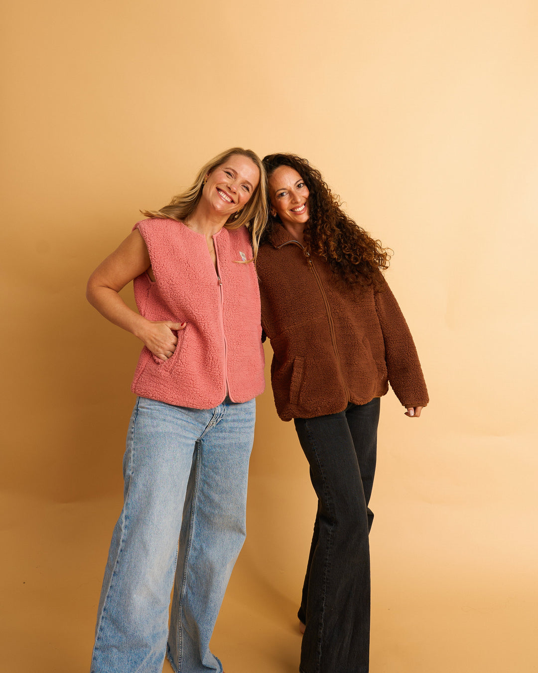 Teddyweste RONA - Rosewood