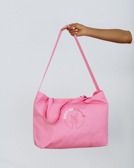 Rock On & Namasté Bag (pink)