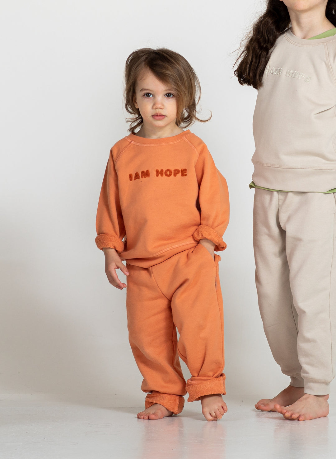HOPE Sweatshirt Kids - Orange