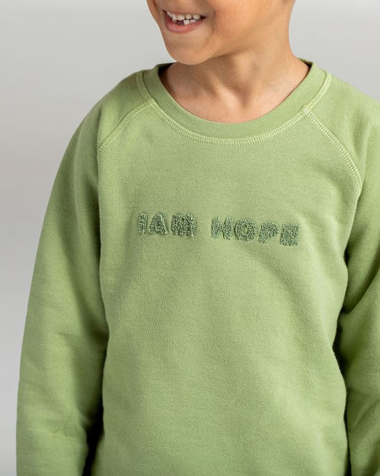 HOPE Sweatshirt Kids (green)