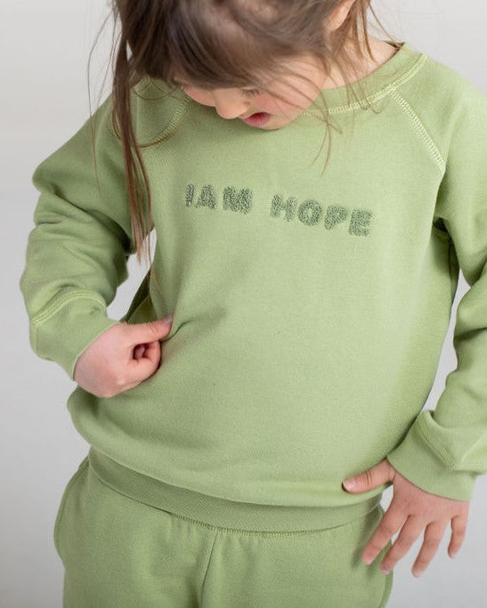 HOPE Sweatshirt Kids (green)