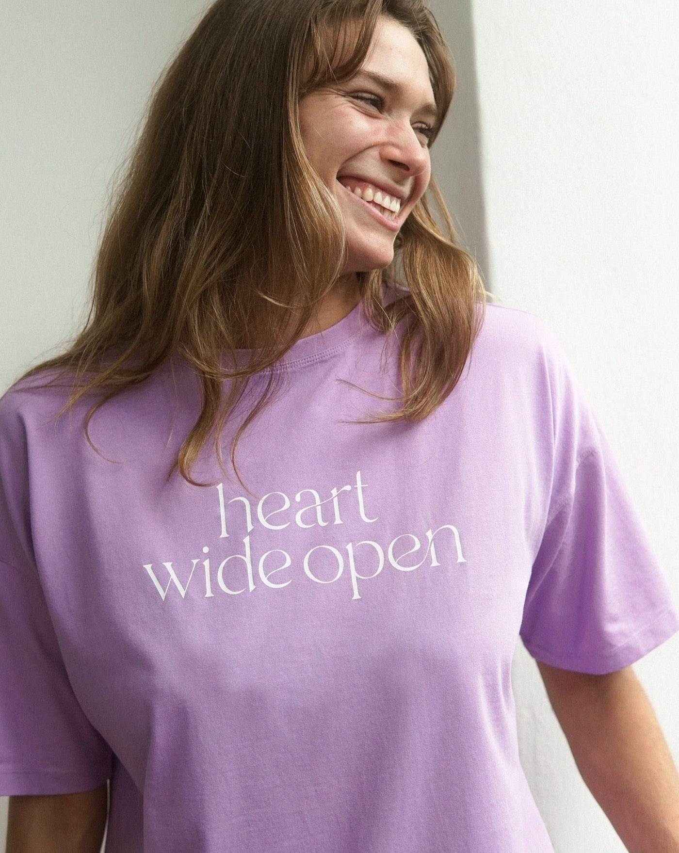 Heart Wide Open Bigshirt kurzarm