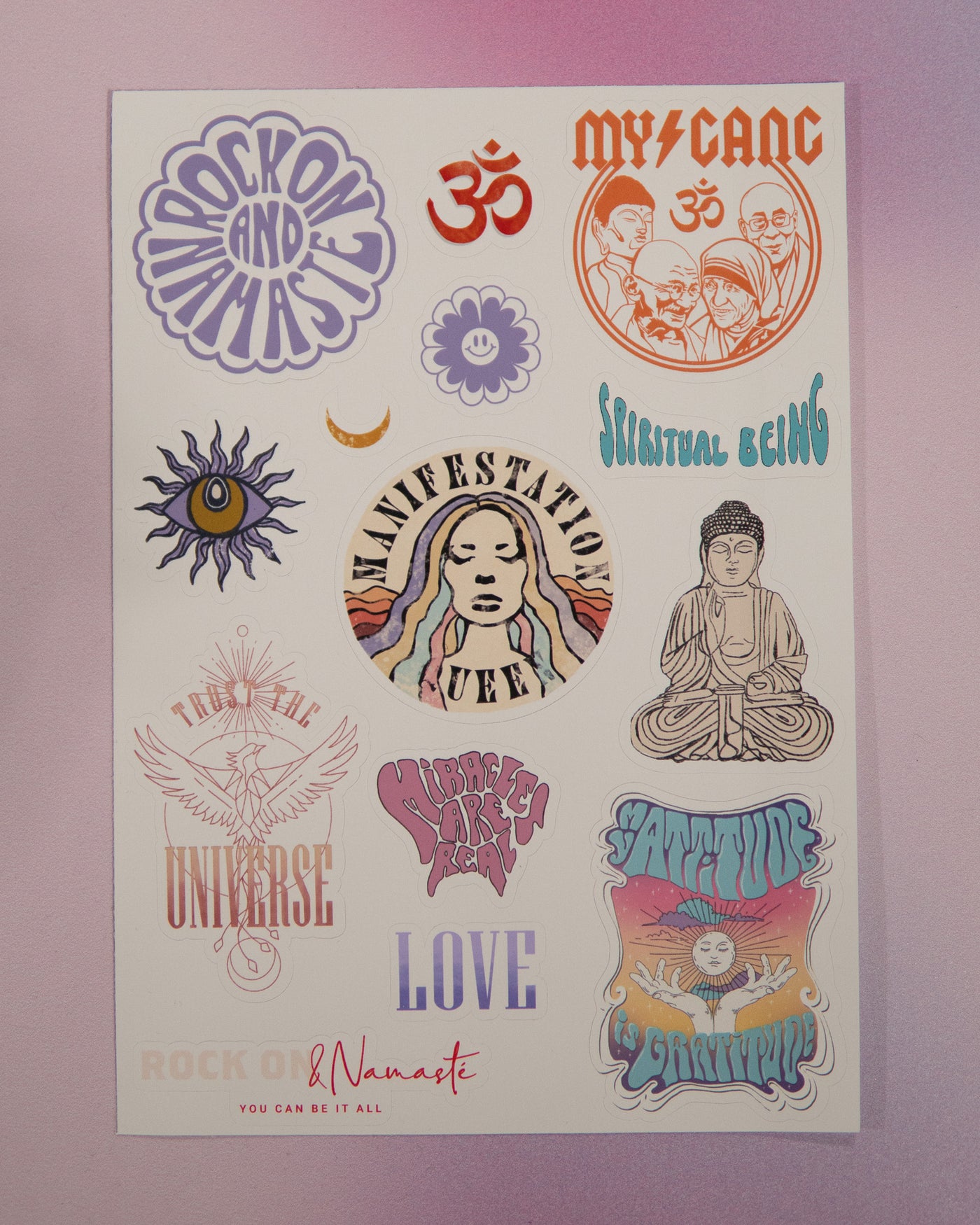 Spiritual Icons Stickersammlung