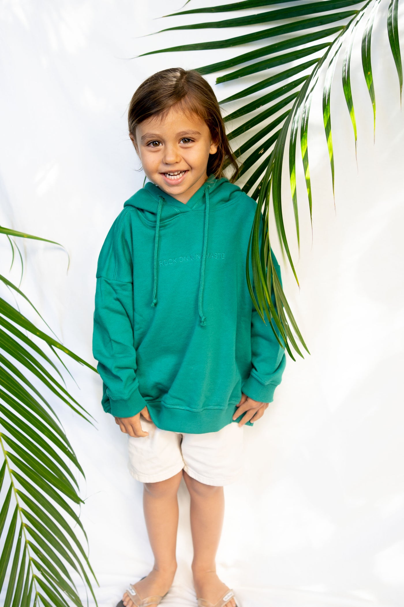HOPE Hooded Sweatshirt Kids (smaragd)