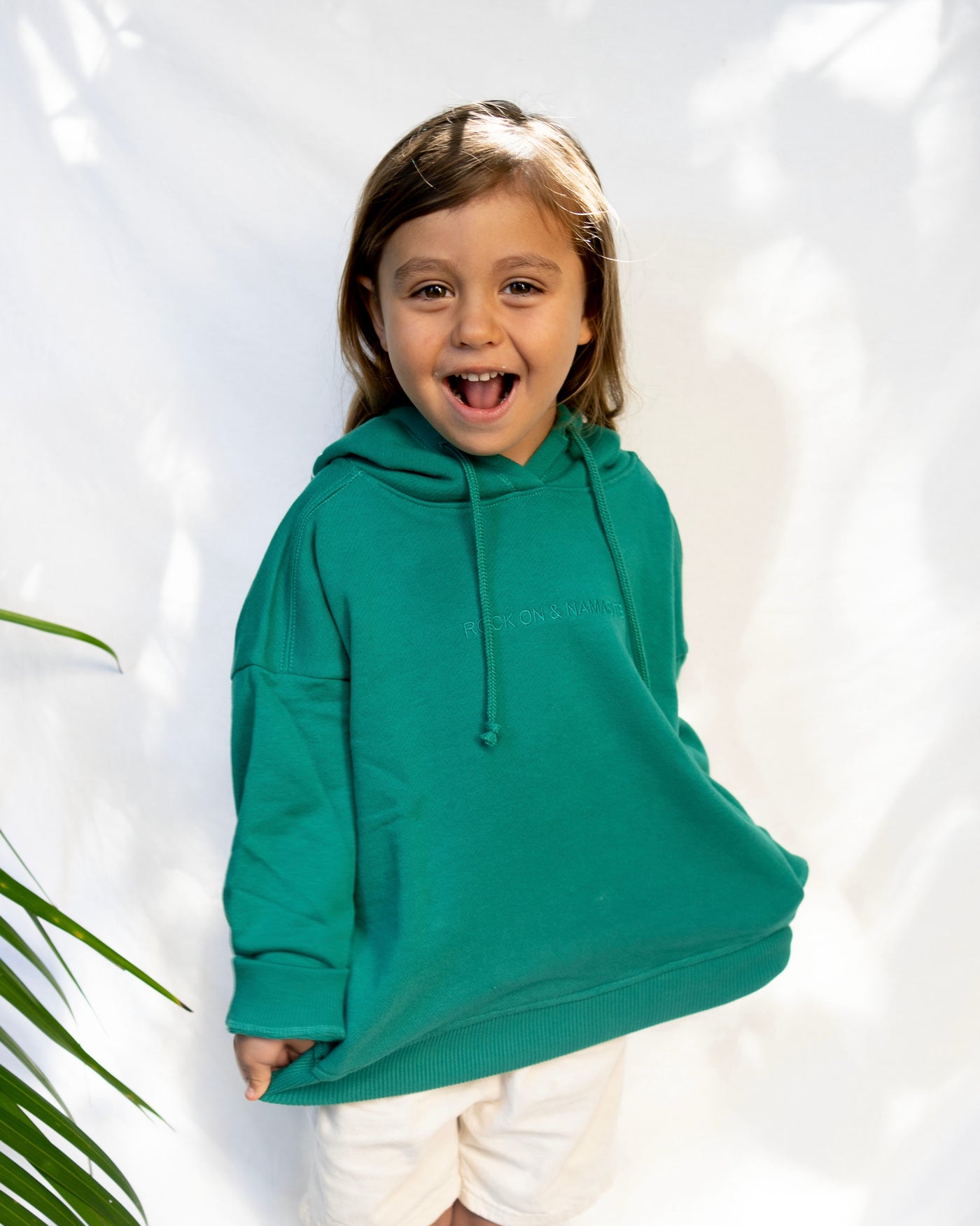 HOPE Hooded Sweatshirt Kids (smaragd)