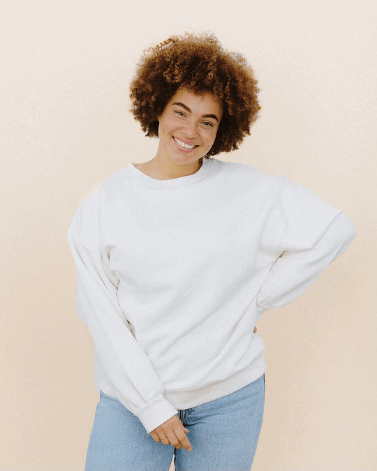 I AM LOVE Sweatshirt (off white)