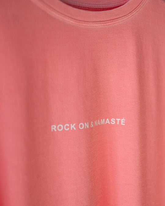 Rock On & Namasté Bigshirt (peach)