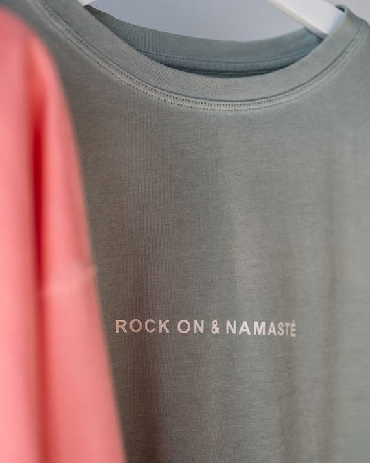 Rock On & Namasté Bigshirt (khaki)