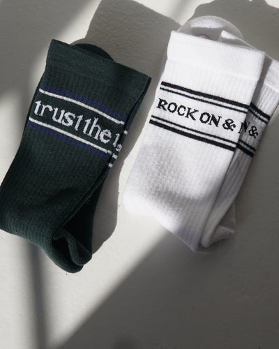Socken rock on & namasté