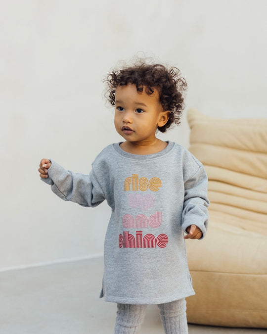 Rise Up & Shine Sweatshirt Kids (heather grey)