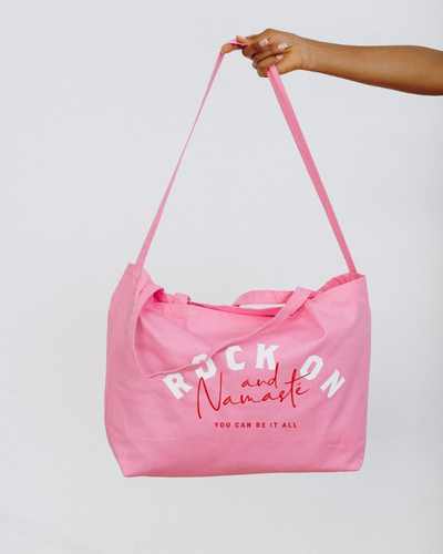 Rock On & Namasté Bag (pink)